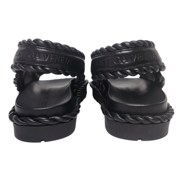 BOTTEGA VENETA Jack Sling Back Flat Sandals - Picture 9 of 16